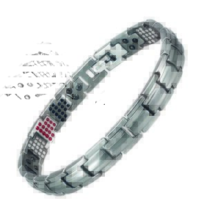 PULSERA MAGNÉTICA EN ACERO TITANIO
